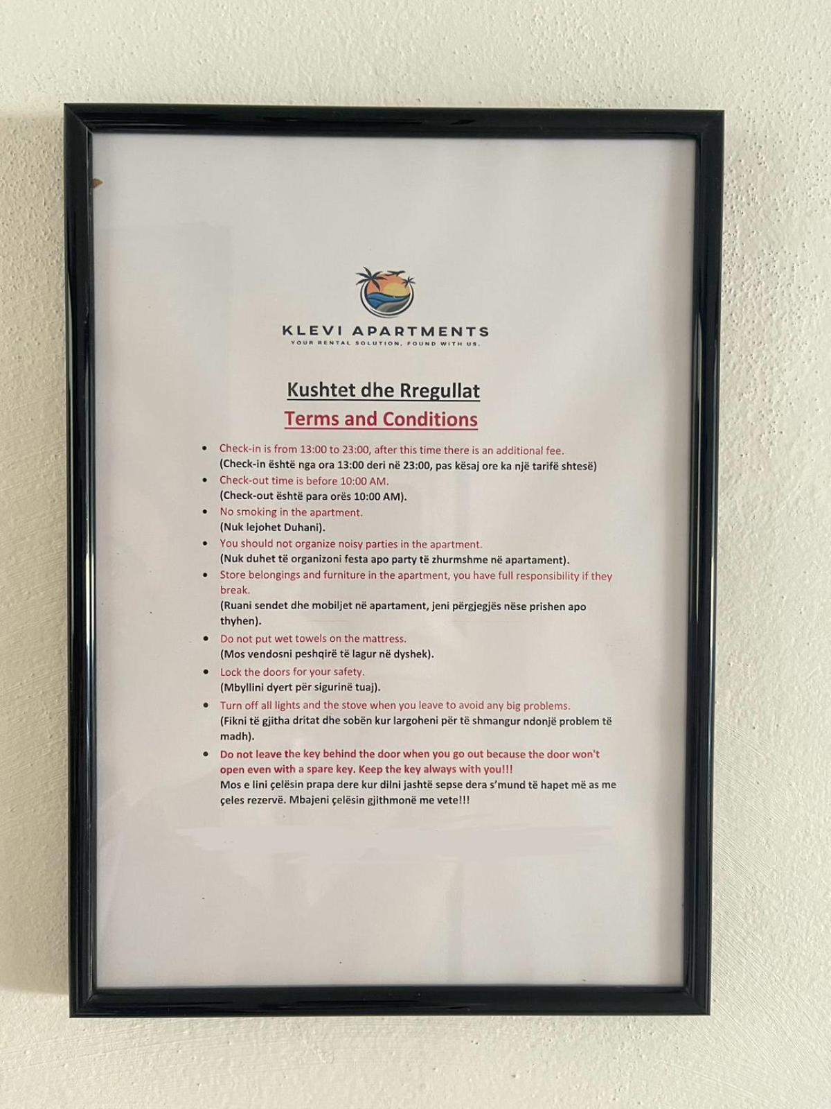 Apartamento Klevi Golem (Tirana)